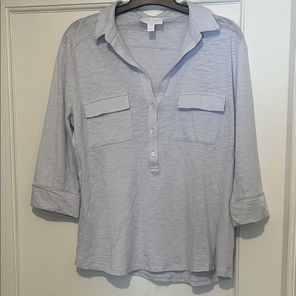 The White Company Light Blue Shirt